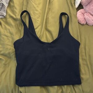 Lululemon Navy Tank Top Size 4
